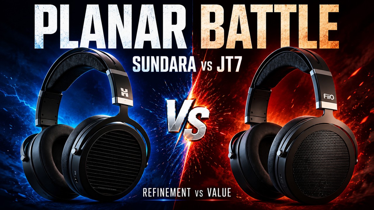 HIFIMAN Sundara против FiiO JT7: настоящий победитель?