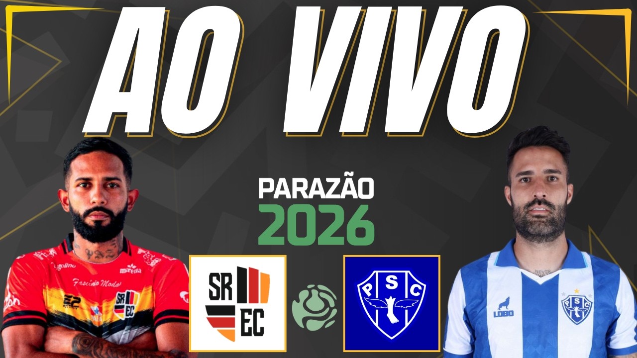 SANTA ROSA X PAYSANDU | PARAZ&Atilde;O 2026 AO VIVO