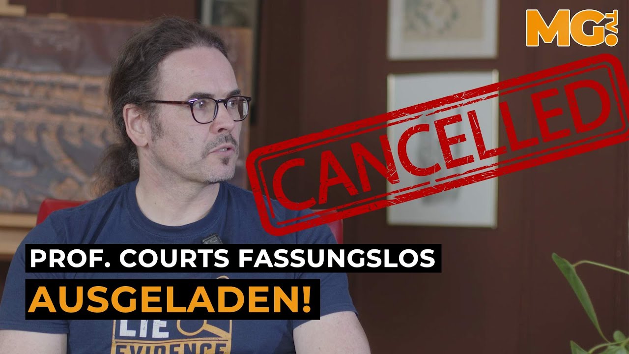 Knallhart GECANCELT! Prof. Cornelius Courts versteht die Welt nicht mehr | SkepKon-Gespr&auml;che