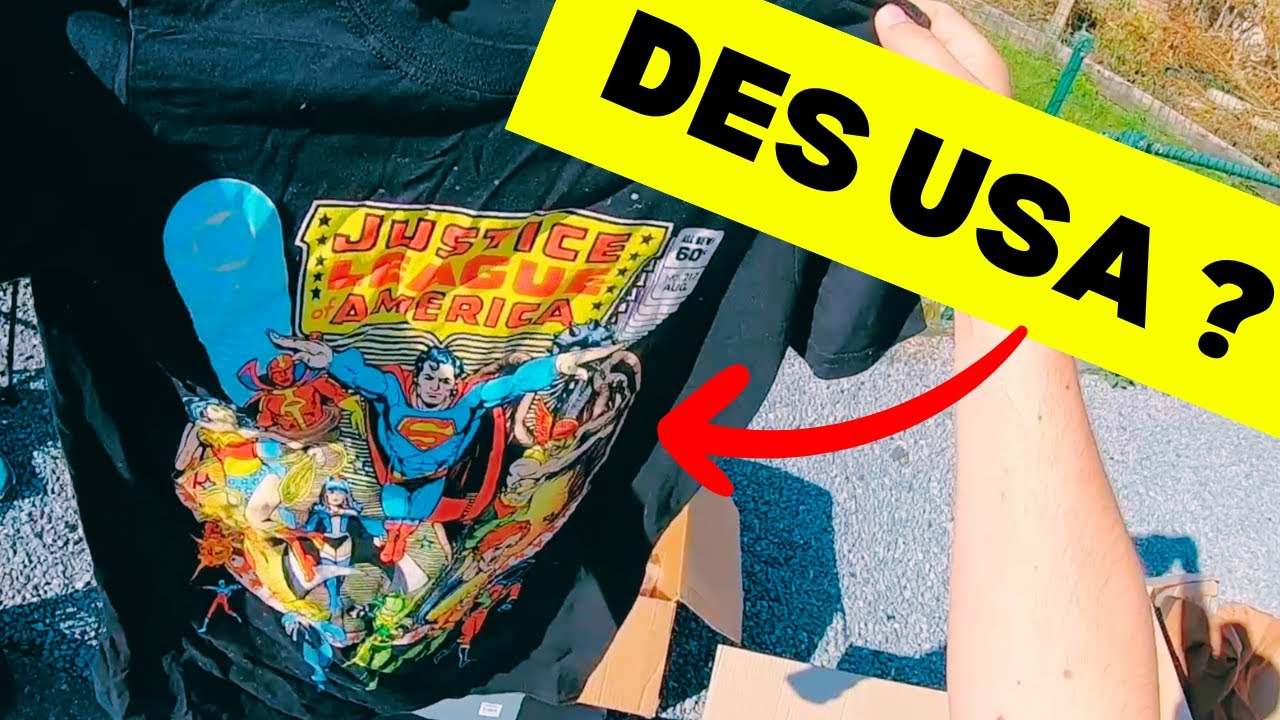 Pourquoi j'achète des T-Shirts en Brocante ?