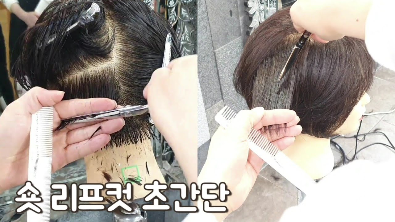 리프컷 교육영상{컷트&드라이}