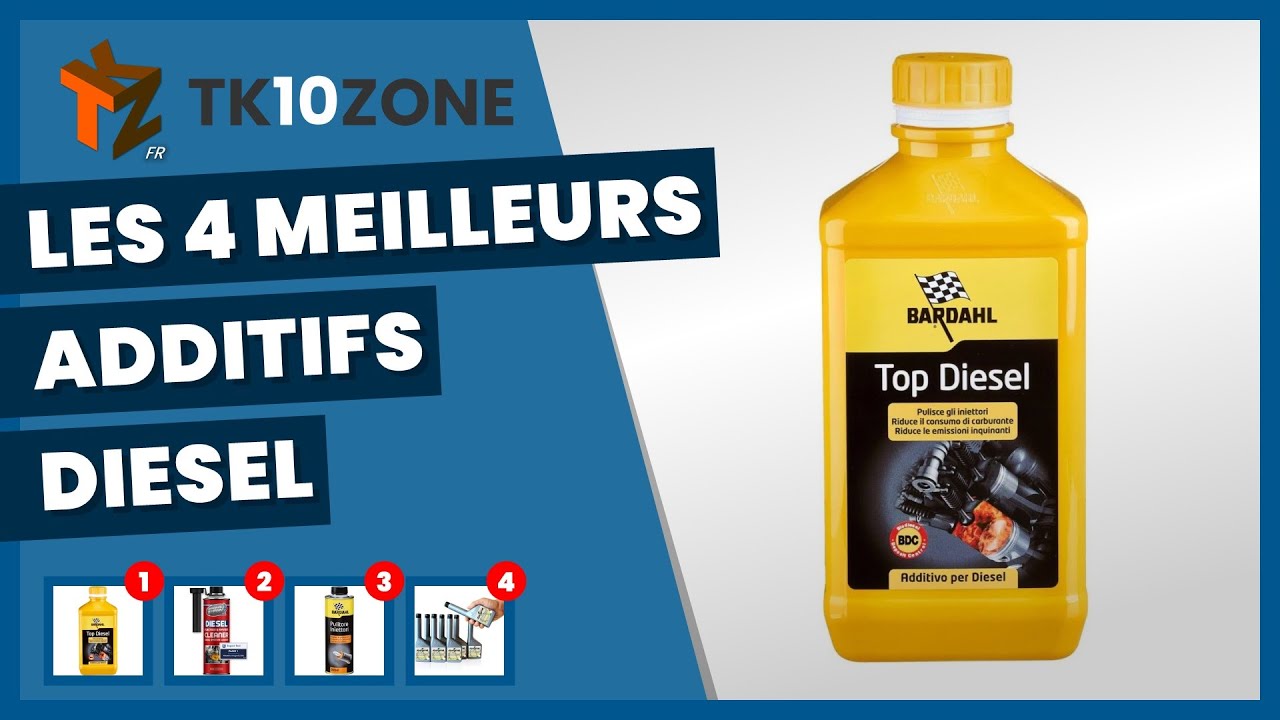 Les 4 meilleurs additifs diesel