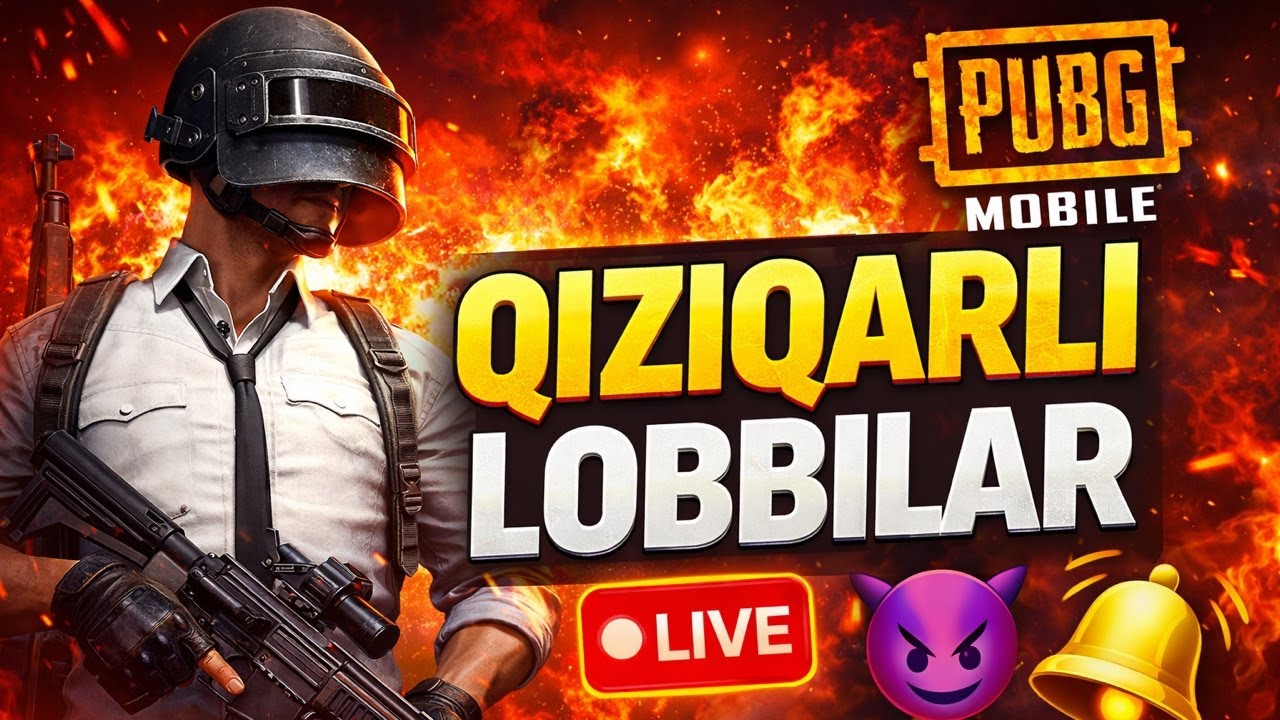 Pubg Mobile Har Xil Qiziqarli uc li Lobbilar Qilamiz 5k soon