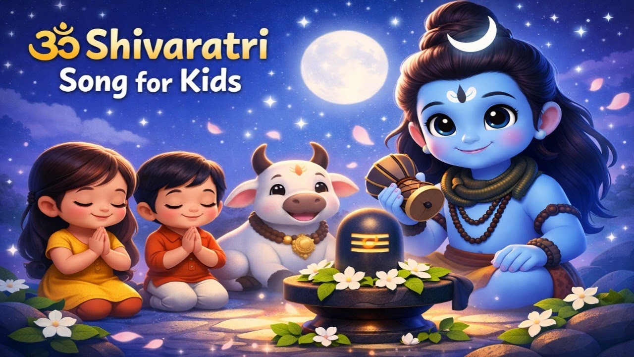 చిన్నారుల శివరాత్రి పాట | Lord Shiva Kids Song Telugu | Maha Shivaratri Special 🕉️ | BP Kids