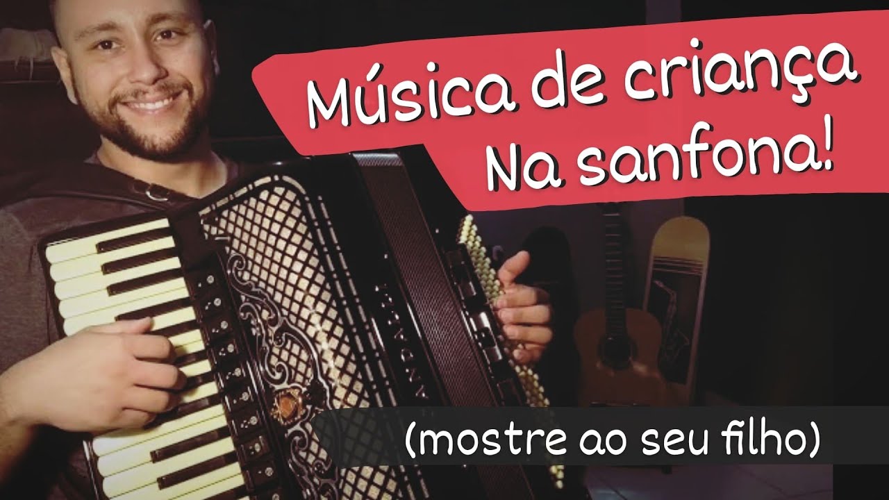 10 MÚSICAS INFANTIS no acordeon (das antigas - fáceis de tocar)