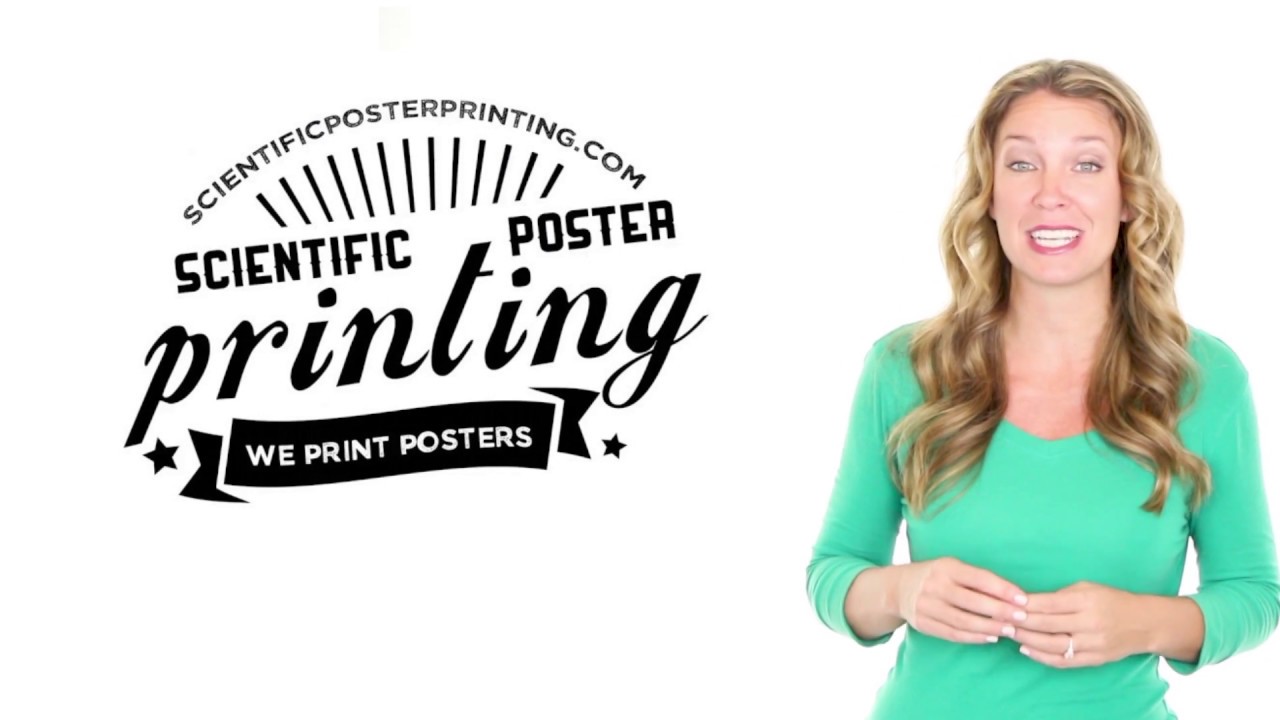 Scientific Poster Printing - Fabric and Matte Poster Printing Service