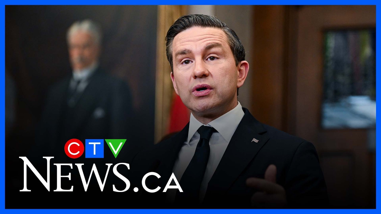 Poilievre calls out PM Carney for his absence during debate on Iran war