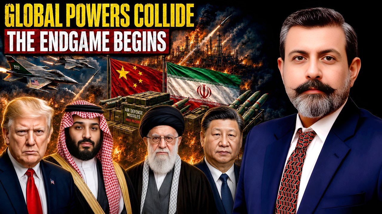 US&ndash;Iran War: Iraq Burns, Saudi Strikes, China Arms Tehran | Dr Nasir Baig