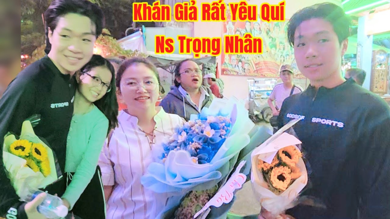 Ns Trọng Nhân ấm áp trong vòng tay yêu thương của khán giả tại  Biên Hòa Đồng Nai