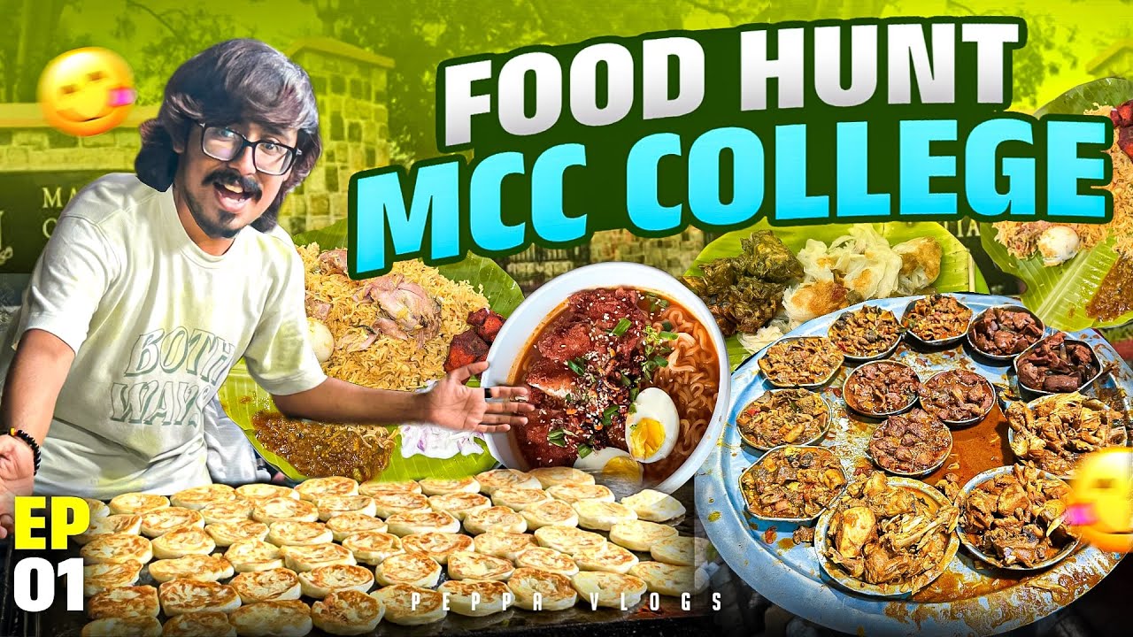 MCC College சுத்தி 😱 Ivalo நல்ல சாப்பாடு-ஆ 💥🥳 | College Series | EP - 01 | Peppa Vlogs