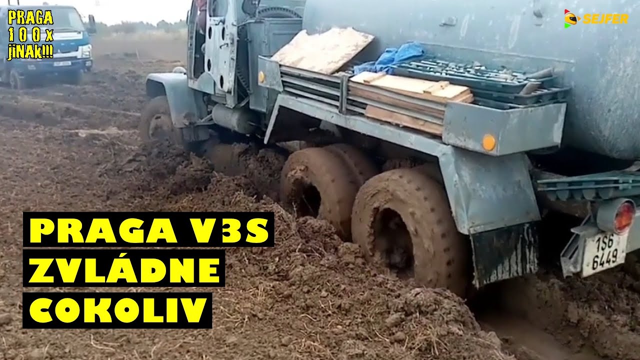 PRAGA V3S zvládne cokoliv!