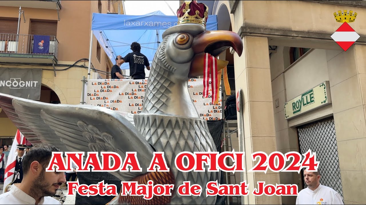 Anada a ofici del Seguici Cerimonial de Valls 2024 (Festa Major de Sant Joan 2024)