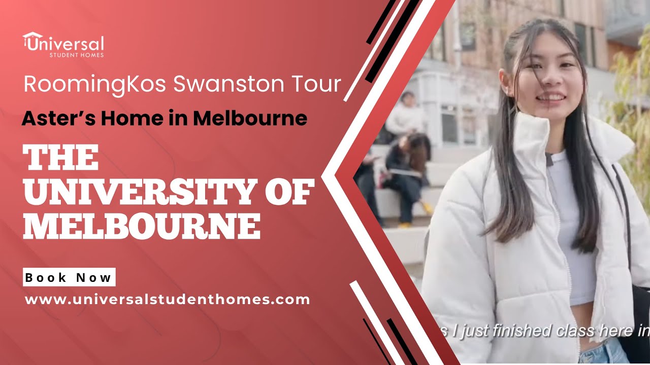 RoomingKos Swanston Tour & Student Review | Book with Universal Student Homes- Aster&rsquo;s Home