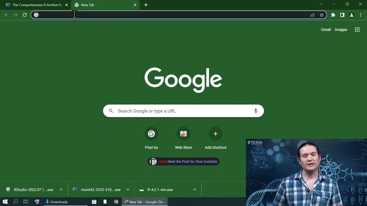 Installing R, RStudio, and RTools for Windows