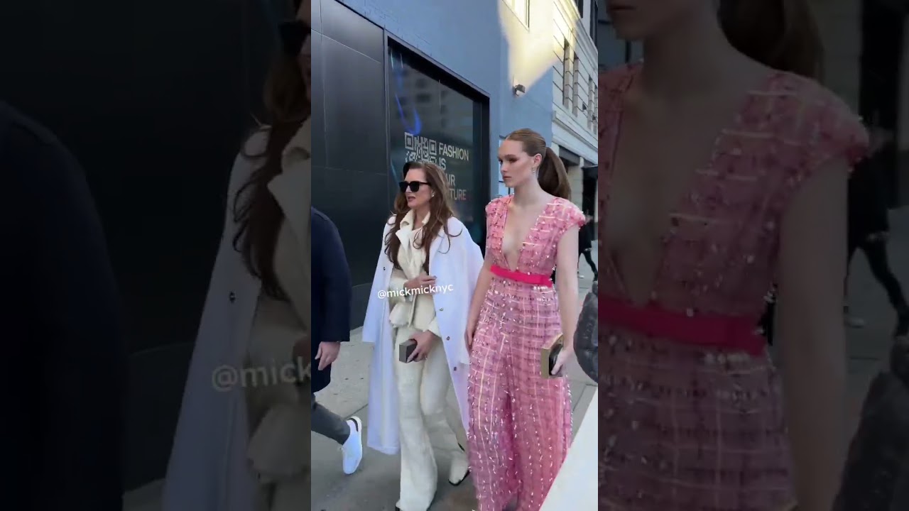 Брук Шилдс и ее дочь на Неделе моды в Нью-Йорке ❤️&zwj;🔥