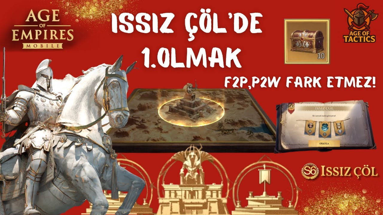 Issız Çöl'de 1.olmanın yolu bu taktikten geçiyor! F2P, P2W fark etmez! ​