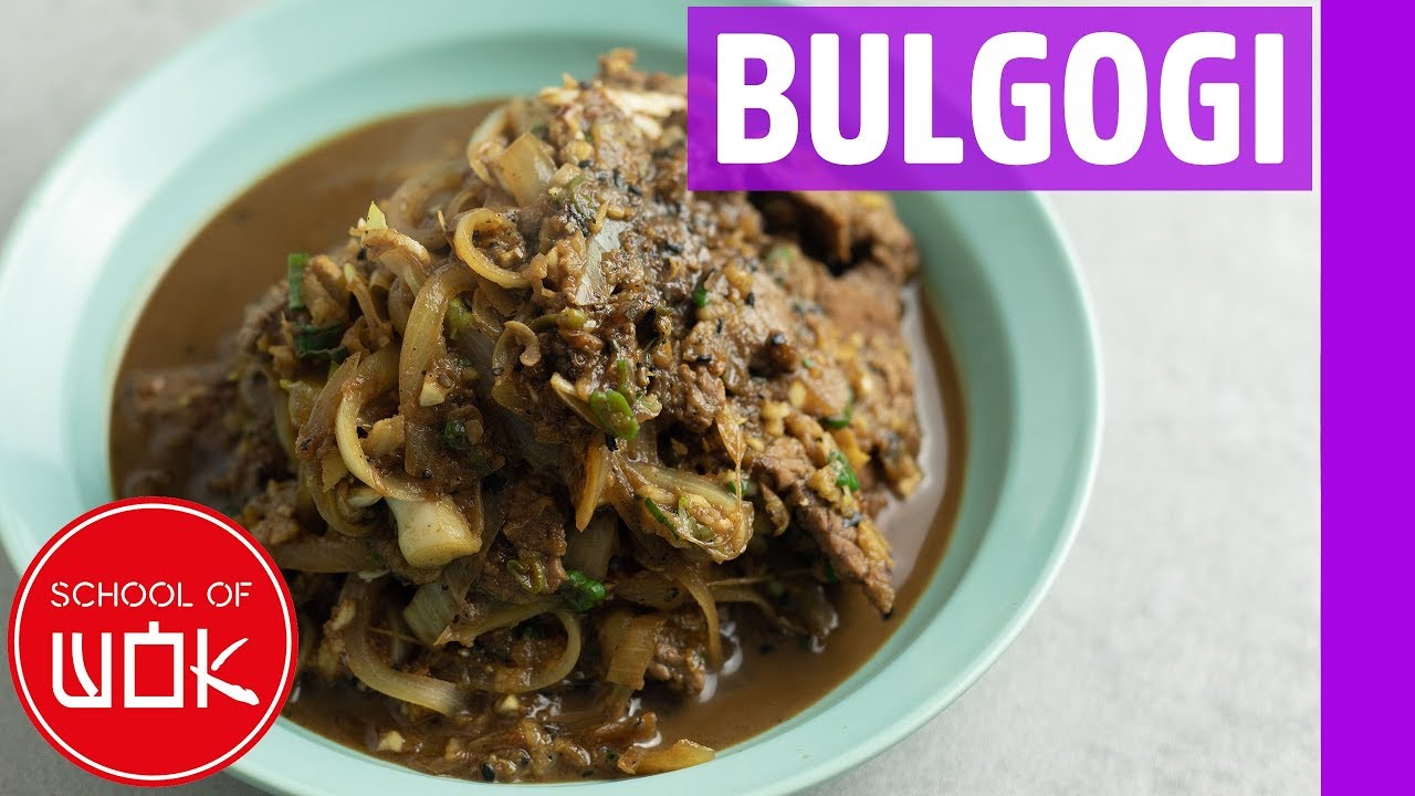 Simple Korean Style Beef Bulgogi Recipe!