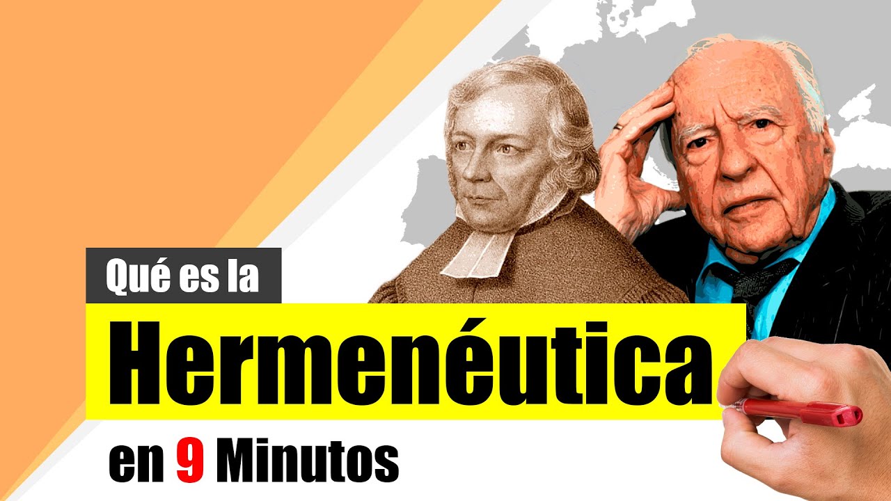 &iquest;Qu&eacute; es la HERMEN&Eacute;UTICA? - Resumen | Definici&oacute;n, caracter&iacute;sticas y representantes.