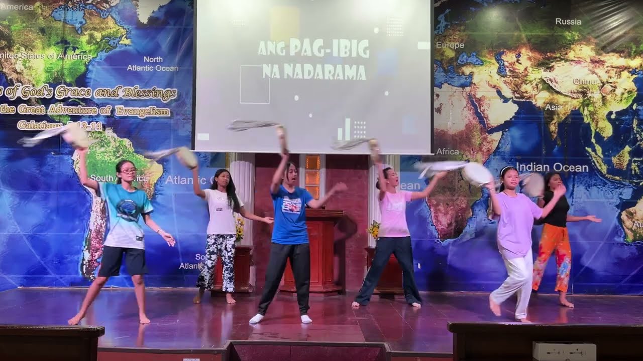 Araw Araw Magpupuri - Tambourine Dance Practice