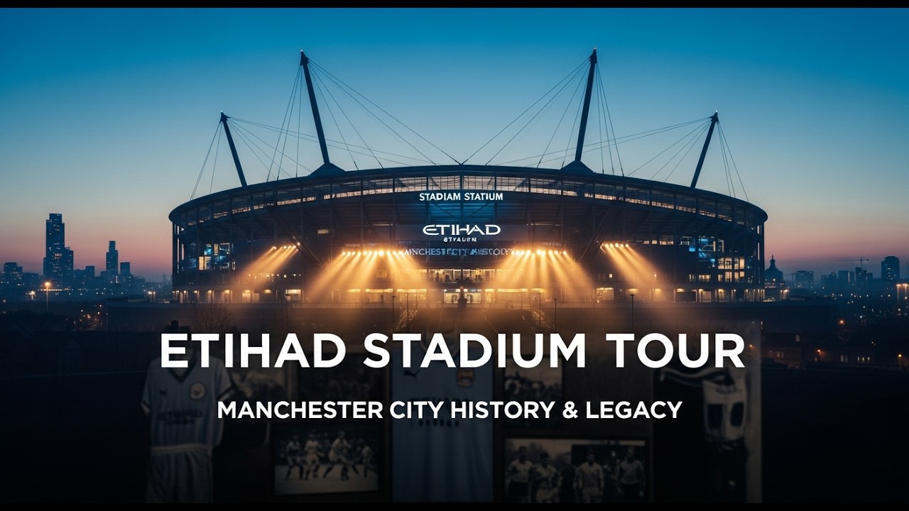 🔴 LIVE Etihad Stadium Tour 🏟️ | Manchester City History & Legacy
