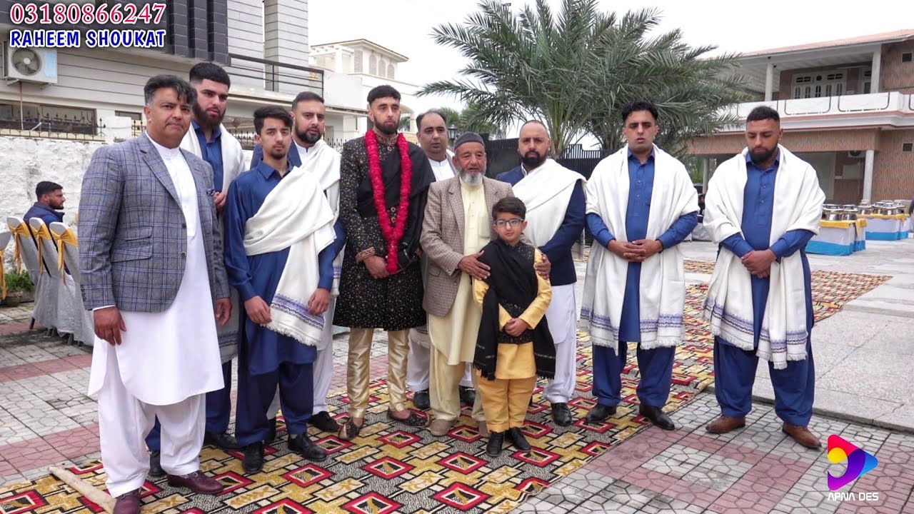 Luxury Roopyal wedding || mirpur Azad kashmir Traditional Barat Highlights 2021 || Roppyal Chakswari