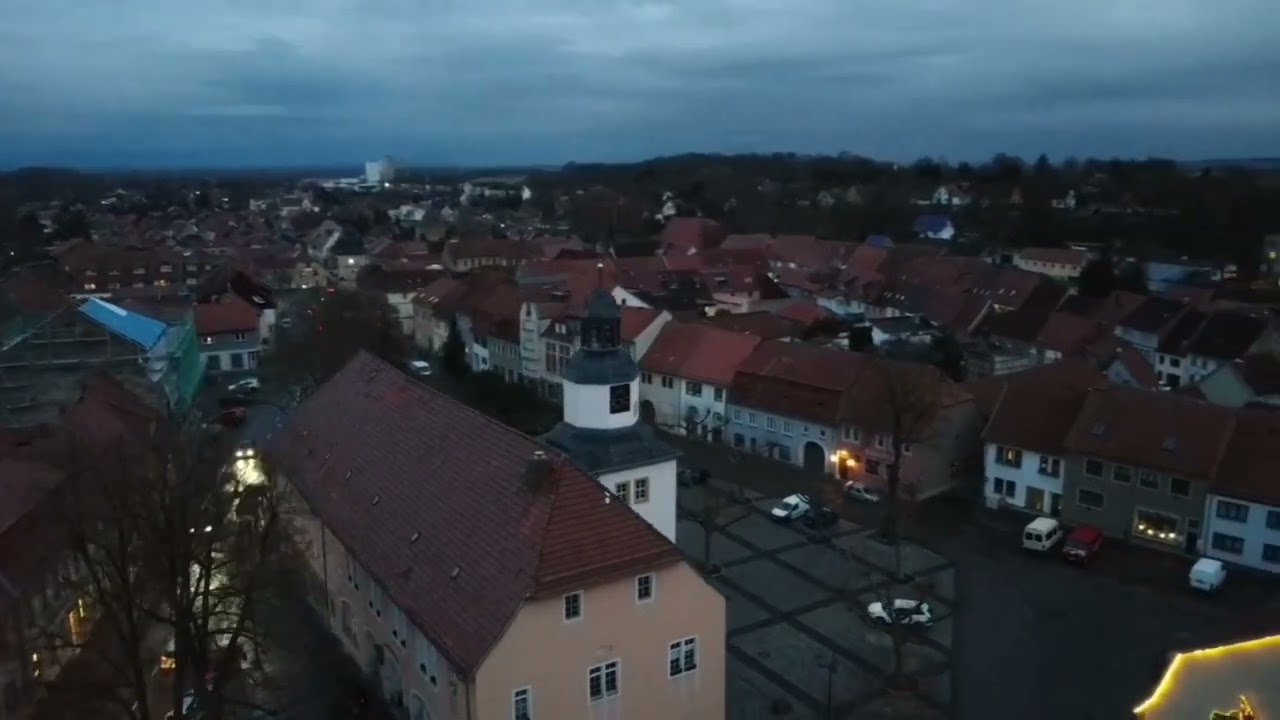 Abenddämmerung in Bad Tennstedt