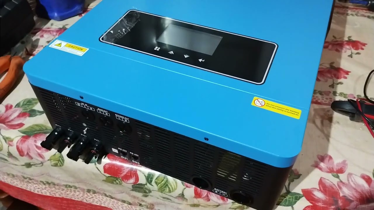 O inversor híbrido sumry 48v 10.2kw têm realmente 2 mppt veja neste vídeo.
