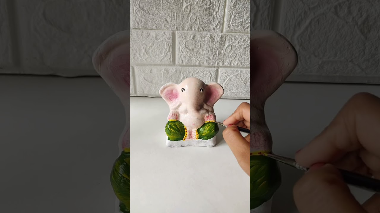 I Painted My Own Ganpati! | DIY Ganesha Kit by Ibhanan Namah