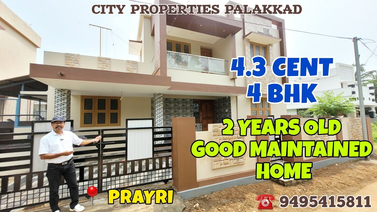 4 BHK FOR SALE @ PRAYRI,PALLIKULAM, 200 MTRS FROM MAIN ROAD.