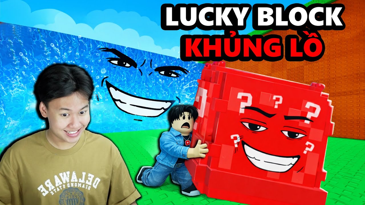 Mình Phát Hiện DIVINE LUCKY BLOCK KHỦNG LỒ Trong Escape Tsunami For Brainrots