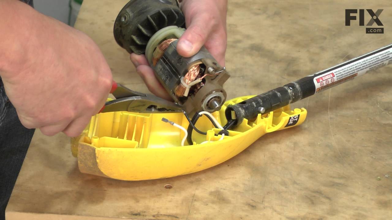 Craftsman Trimmer Repair - How to Replace the Collet Nut