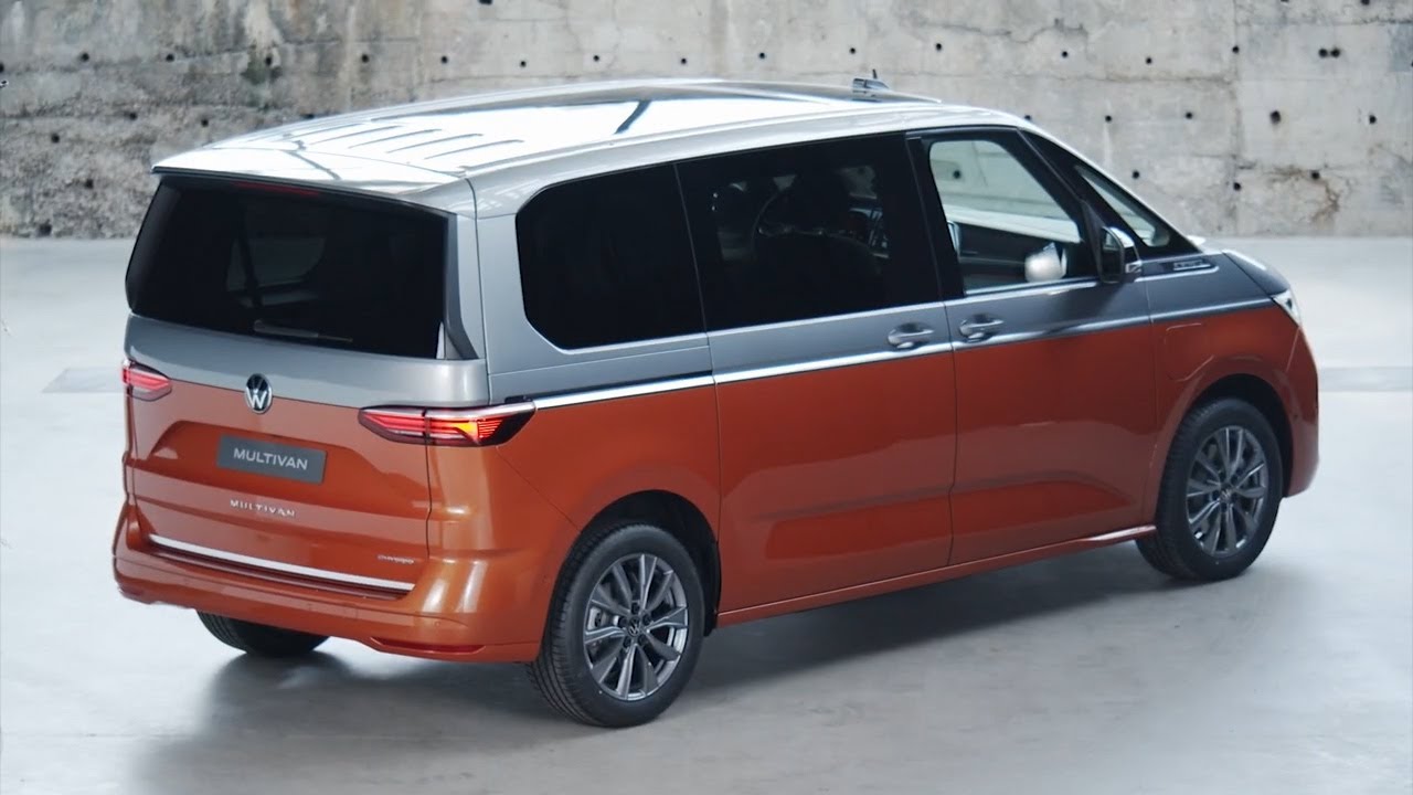 VW Multivan T7 (2022) CRAZY INTERIOR, Luggage space transformation, Seating system, Cargo capacity