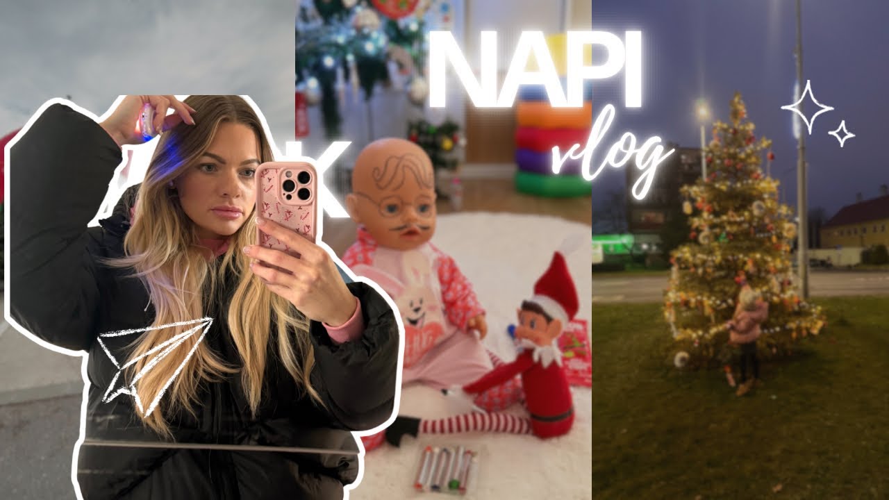 H&eacute;tk&ouml;znapok kettesben a 4 &eacute;ves kisl&aacute;nyommal | Napi vlog