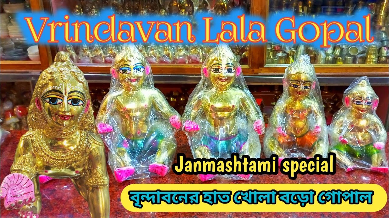 বৃন্দাবনের বসা গোপাল এখন মালদাতে | Vrindabaner Lala Gopal | Bosa Gopal | Gopal Angarag #gopu
