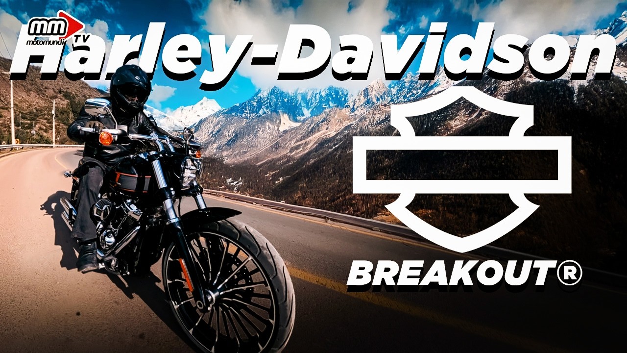 MOTOREVIEW: Probamos la Harley-Davidson Breakout 2024 en ciudad y montaña | MotomundiTV