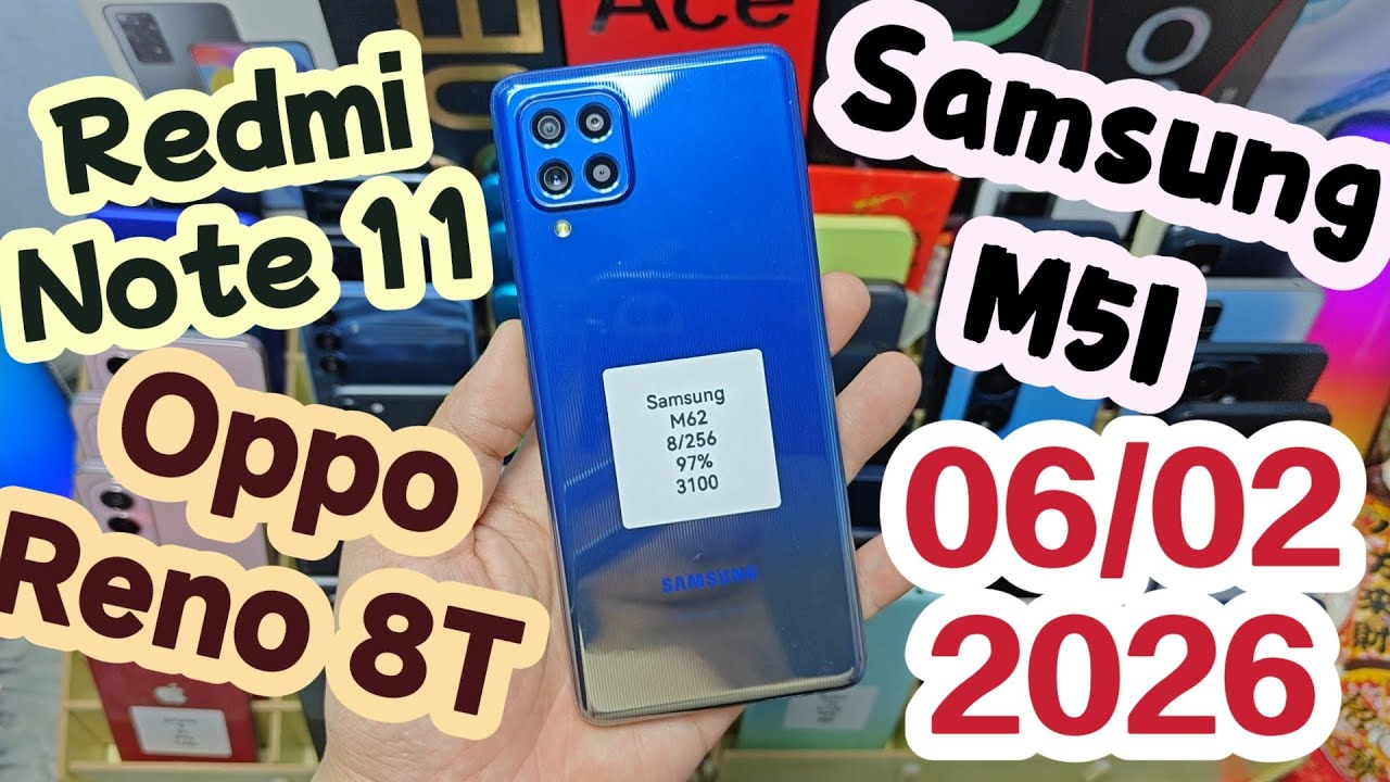 076 734 7340 - 06/02/2026 - Samsung Note 10 Lite - Oppo Reno 8 - Poco M5 - Xiaomi Mi 11T 888k