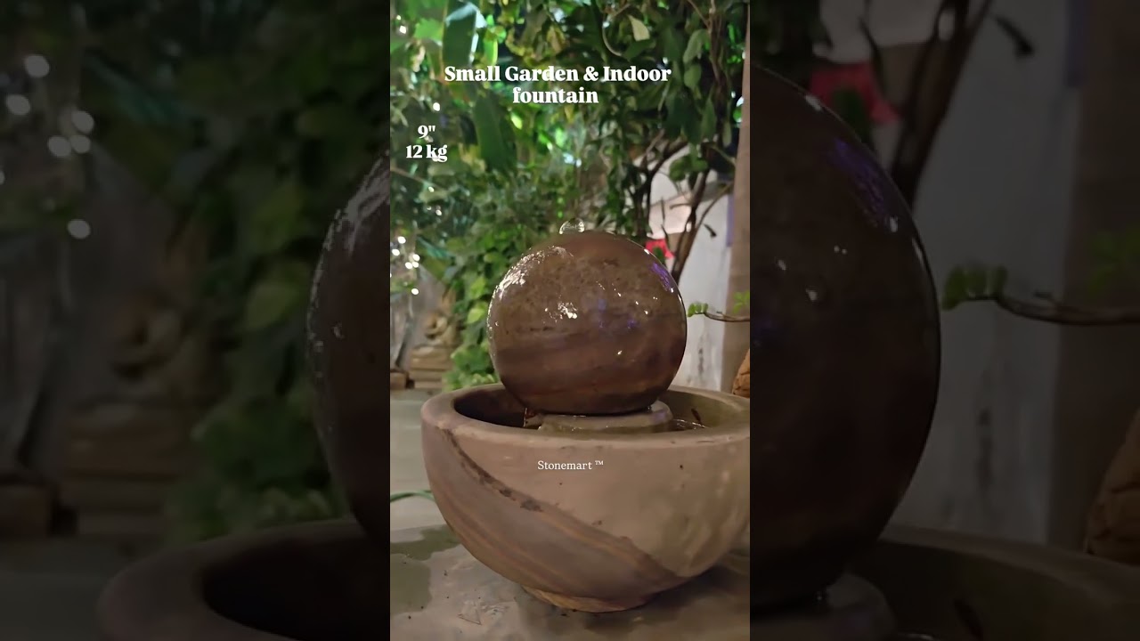 Small Stone Fountain That Elevates Any Space!