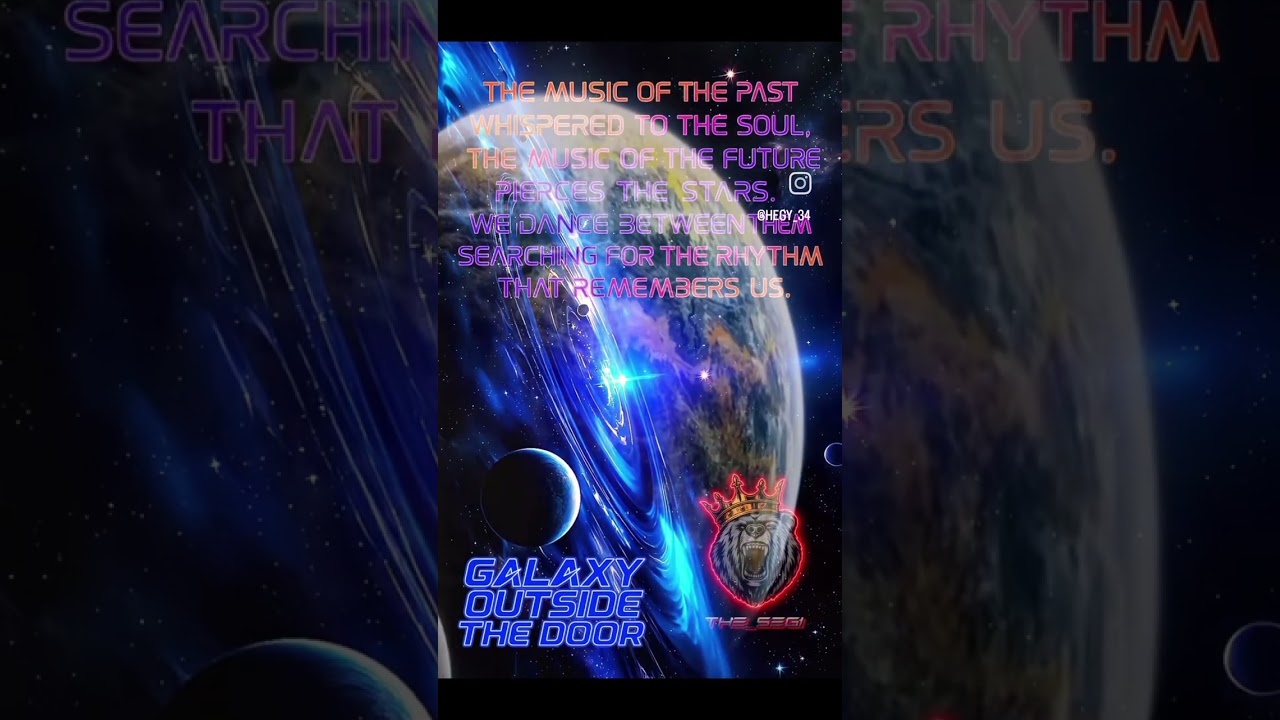 GALAXY OUTSIDE THE DOOR/ AI TUNE / THE_SEGI 
