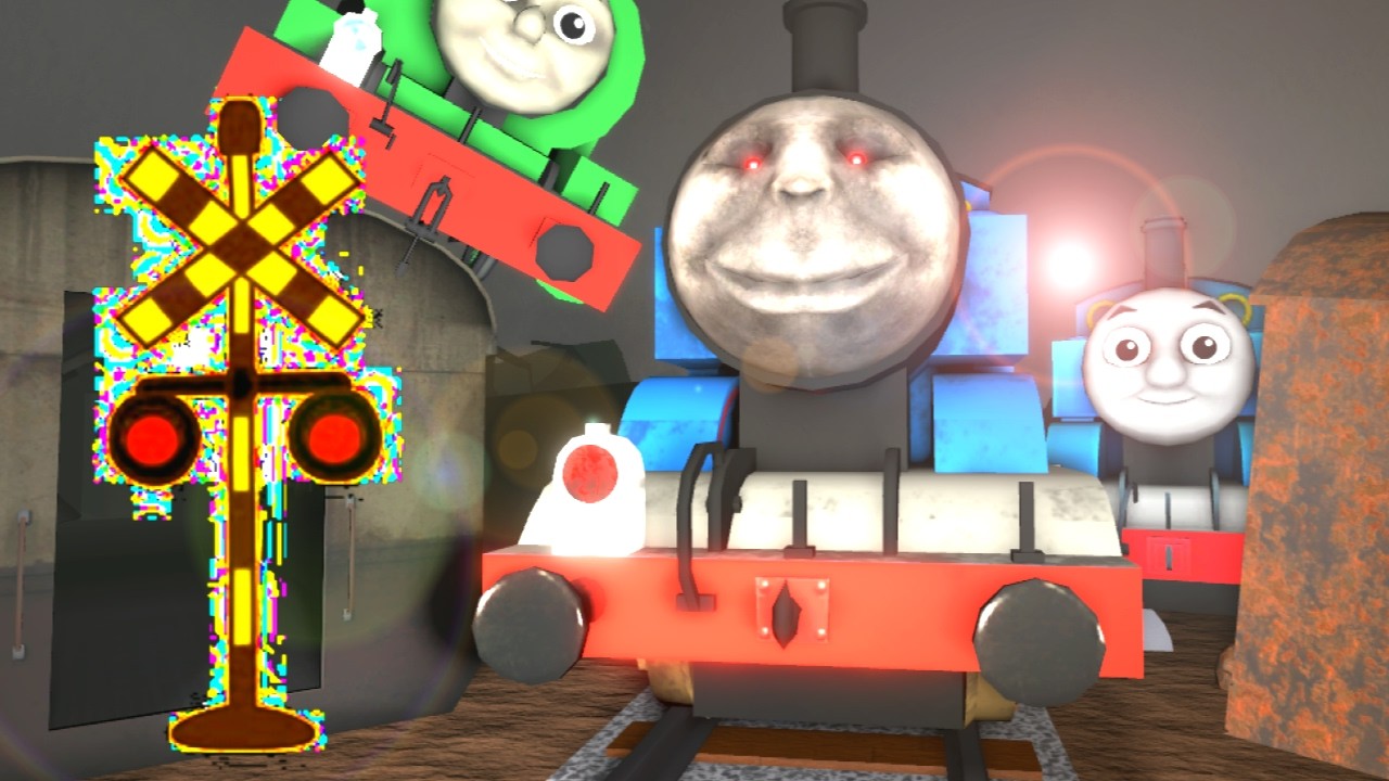 Thomas.exe's Train Tunnel Is Haunted! (The Tunnel - Roblox)