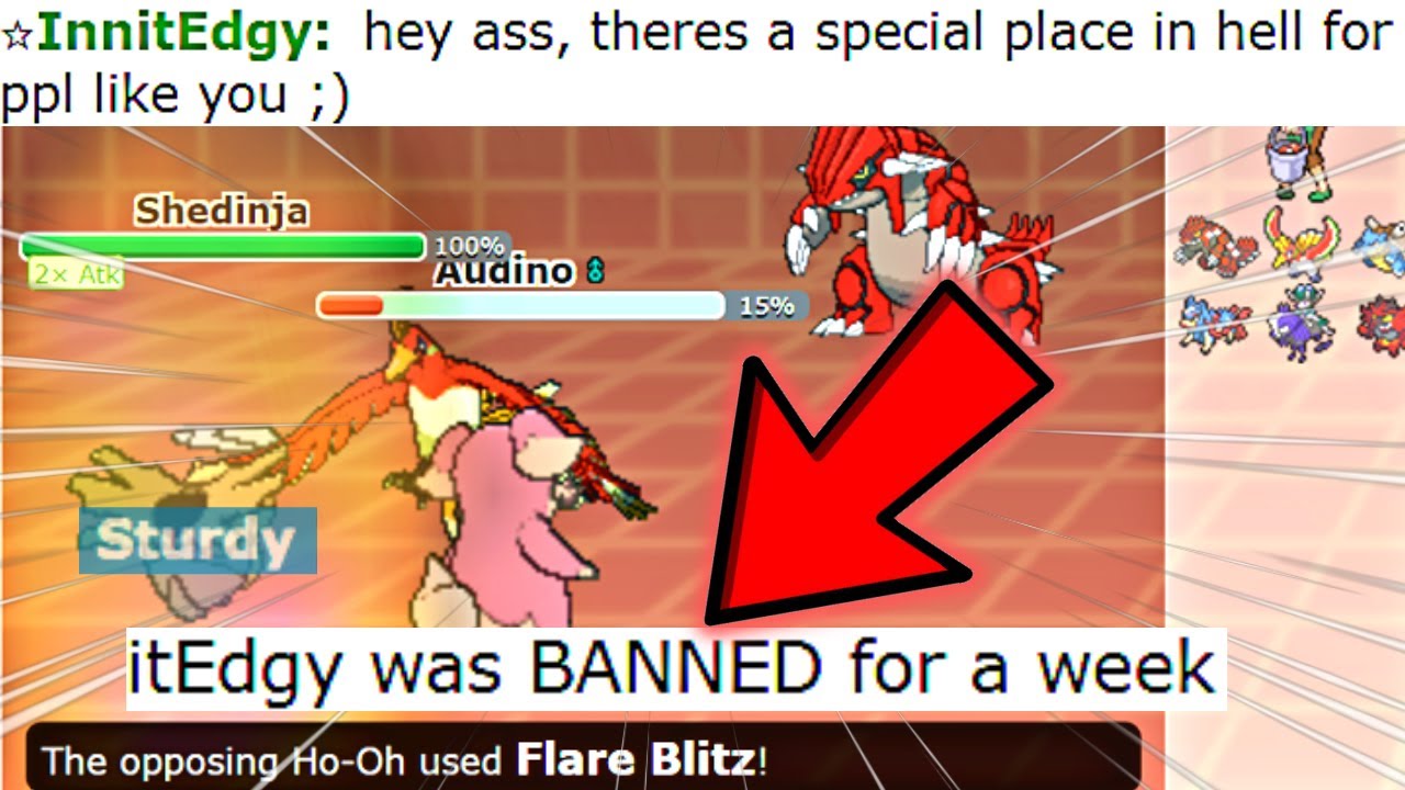 That moment when Sturdy Shedinja BANS a confused salty noob