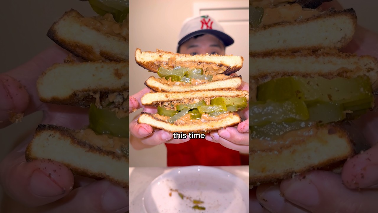 Rating a Peanut Butter Bread and Pickle Sandwich