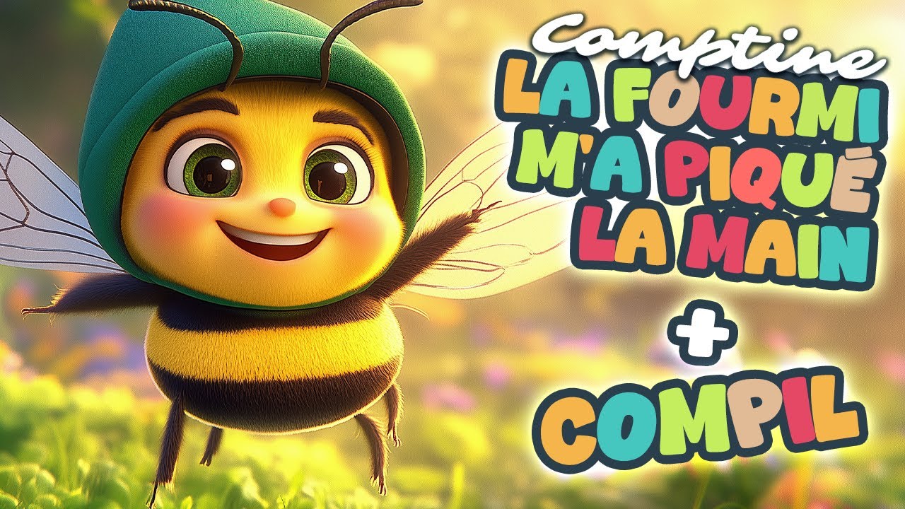 🌈La fourmi m’a piqué la main 🐜 + Compilation de Chansons pour Maternelle🌈