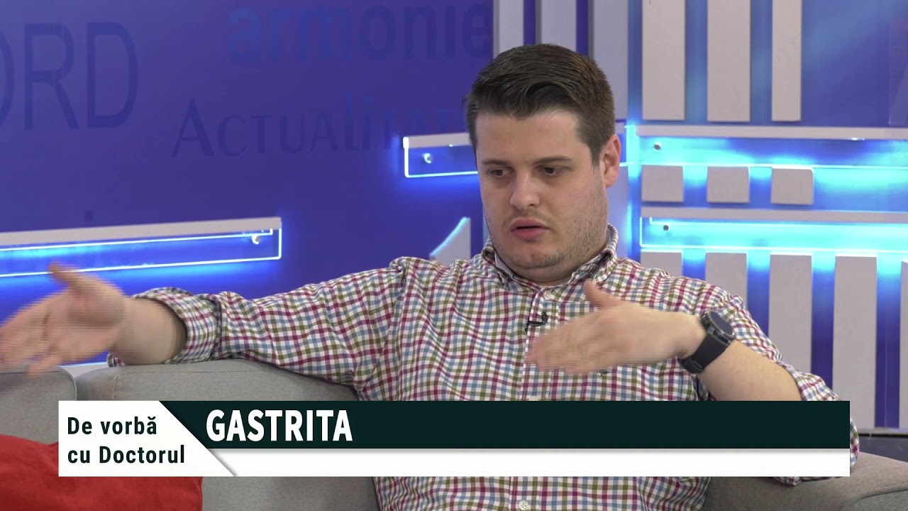 De vorbă cu doctorul - Gastrita - cu Răzvan Mihalcea