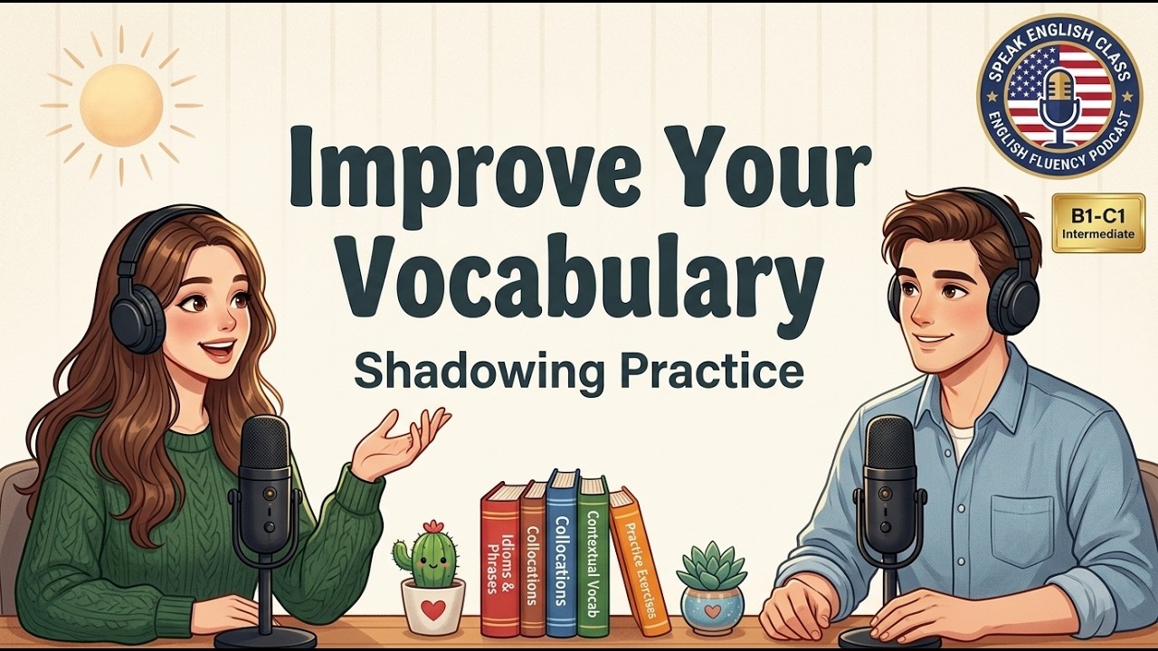 Improve Your English Vocabulary with Shadowing