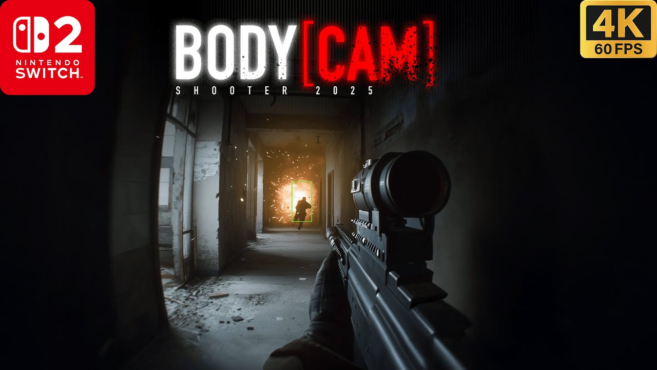Bodycam Shooter 2025 Gameplay on Nintendo Switch 2 - 4K Walkthrough (No Commentary)