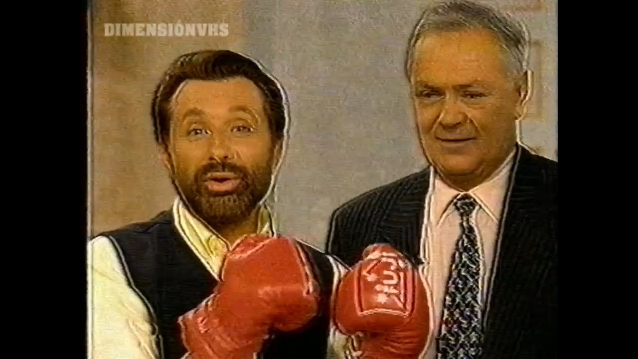 Bloque de publicidad y promos TVE1 (2000) Parada contra Pedro Carrasco
