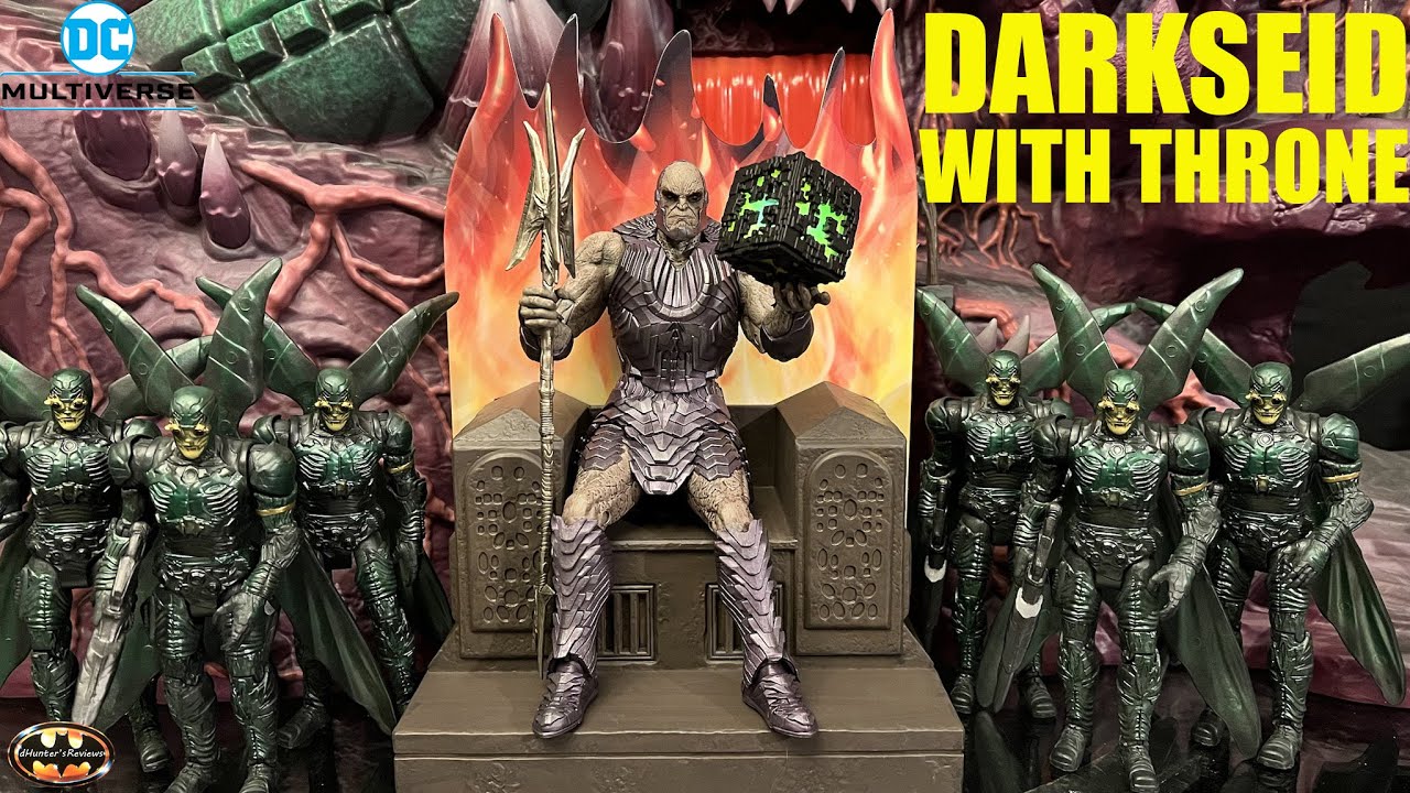 McFarlane DC Multiverse Darkseid With Throne Zack Snyder's Justice League Action Figure Review