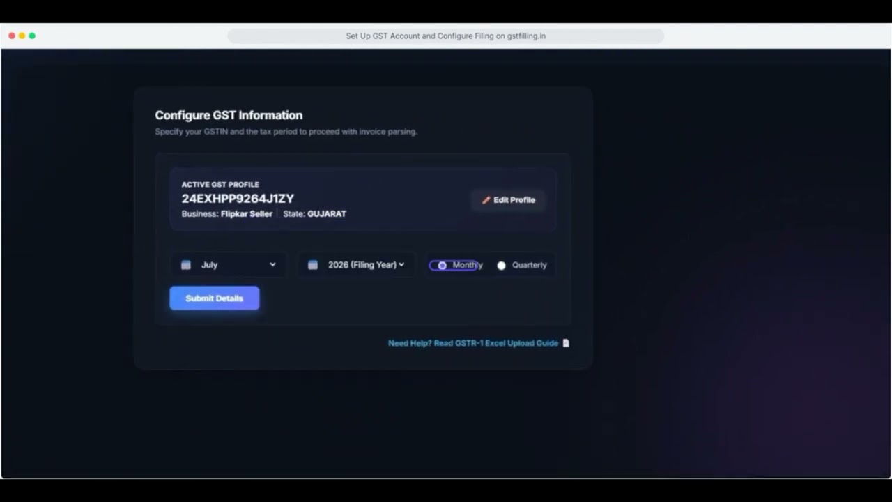 Amazon GST Filing Online | File GSTR-1 in 10 Minutes