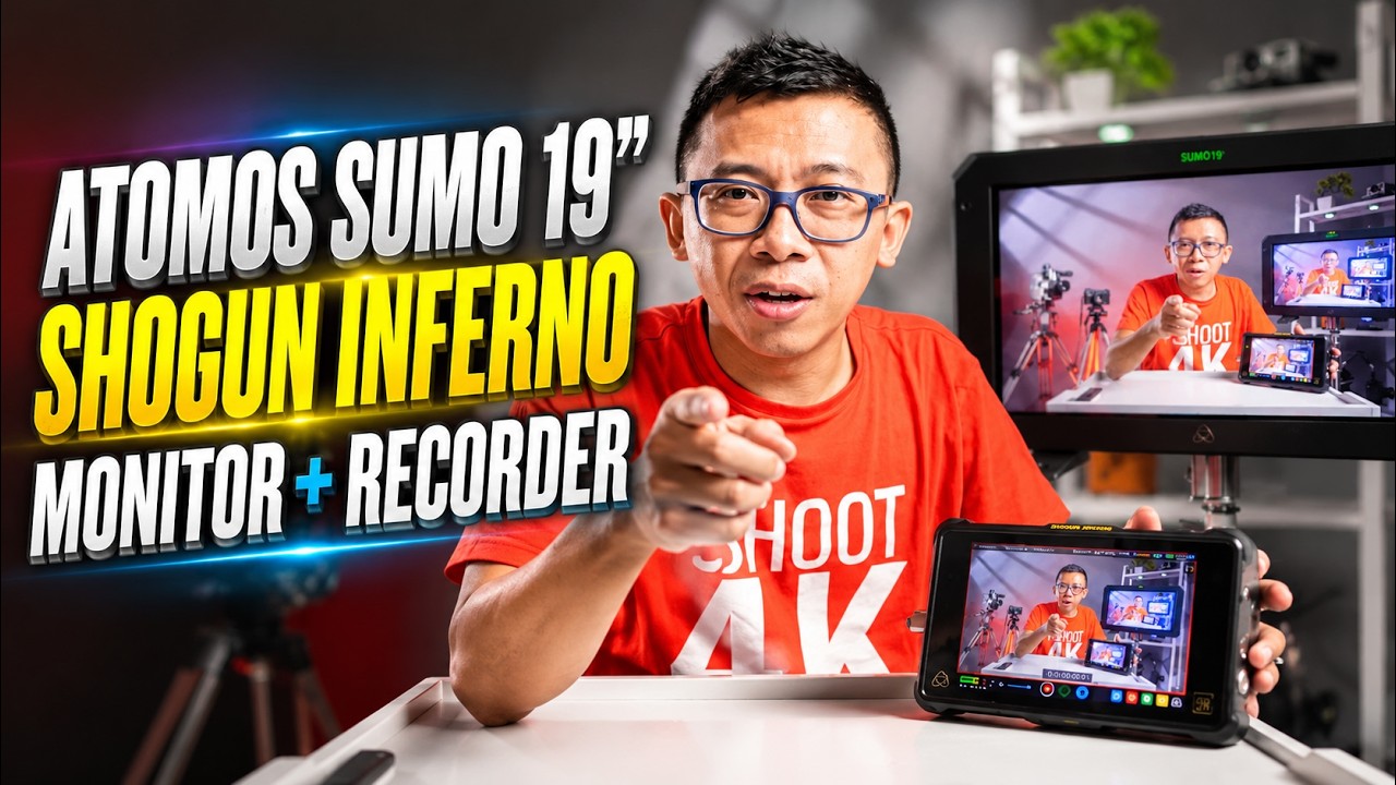 Produksi Video Dengan Atomos Sumo & Shogun Inferno (English Subtitle)