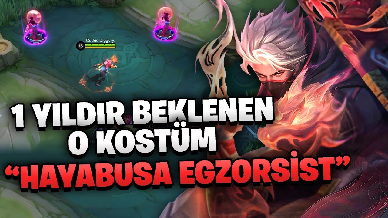 1 YILDIR BEKLENEN O MEŞHUR KOSTÜM SONUNDA GELDİ! EGZORSİST HAYABUSA | Mobile Legends